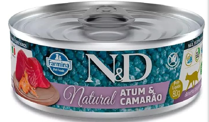 N&D uGI TROFI GTAS NATURAL TUNA & SHRIMP 70gr